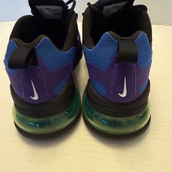 Nike Mens Air Max 270 React AO4971-005 Blue Running Shoes Sneakers Size 7